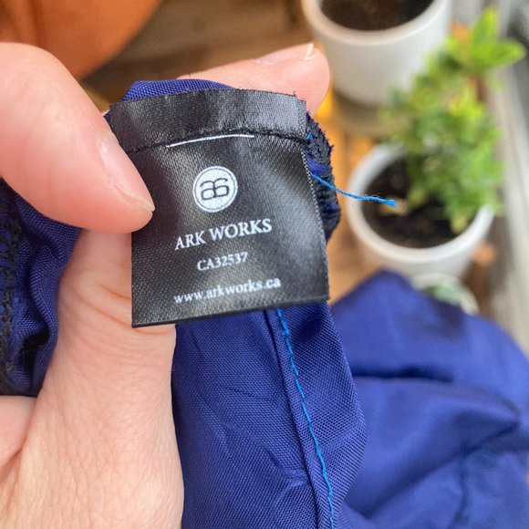 Navy Dress with flower patter - Picture 4 of 5